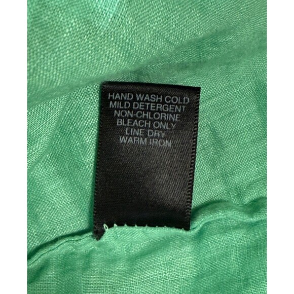 Avenue Women's Linen Minimalist Coastal Resort Vacation Casual Shirt Sz 18/20 - Picture 6 of 6